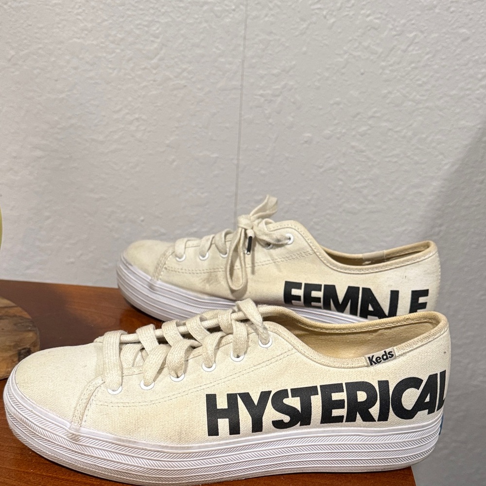 Designer Keds Rachel Antnoff “Hysterical Female” Sneakers